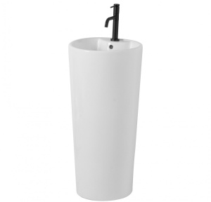 LAVOAR REA STATIV BLANKA, 84 CM, ALB, DIN CERAMICA, CALITATE SUPERIOARA - Img 2
