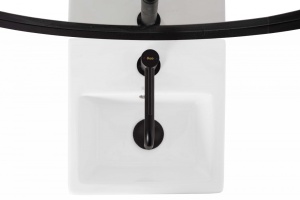 LAVOAR REA STATIV KAMILA, 82 CM, ALB, DIN CERAMICA, CALITATE SUPERIOARA - Img 5