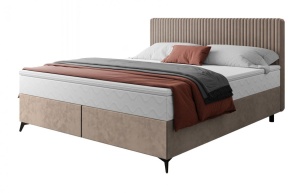 PAT BOXSPRING, WAVE, IN DIVERSE NUANTE, MATERIAL DE CALITATE, DIVERSE DIMENSIUNI - Img 6