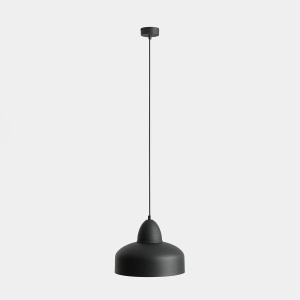 PENDUL COMO, 200 CM, NEGRU MAT, DIN METAL, STIL MODERN - Img 1