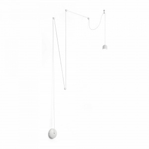 PENDUL TALL SP1 SMALL ALB STIL VINTAGE IDEAL LUX - Img 1