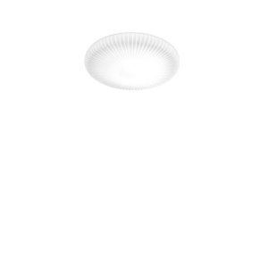 PLAFONIERA ATRIUM PL D35, ALB, DIN STICLA, STIL MODERN - Img 1