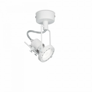 PLAFONIERA SLIDE PL1, ALB, DESIGN MODERN, IDEAL LUX - Img 1