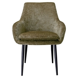SCAUN DINING, CHRISSY S4472 NIAGARA 104 STONE CHENILLE, CONFECTIONAT DIN 100% POLIESTER, SPUMA, METAL SI PLACAJ, RICHMOND INTERIORS - Img 3