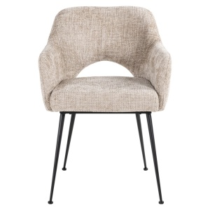 SCAUN DINING JENTHE DESERT RENEGADE, S4710, CONFECTIONAT DIN 100% POLIESTER SPUMA SI METAL, RICHMOND INTERIORS - Img 3