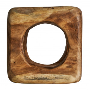 TABURET ARUSA REF. 22467, DIN LEMN MASIV, STIL RUSTIC, VIC - Img 1
