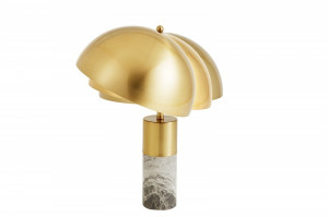 VEIOZA MODERNA 52CM, DURLESQUE, COD 41404, STIL MODERN, REALIZATA DIN METAL SI MARMURA - Img 3