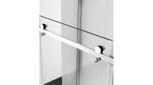 CABINA DE DUS REA NIXON, CULISANTA, 90x140 CM, CROM, DIN STICLA, CALITATE SUPERIOARA - Img 5