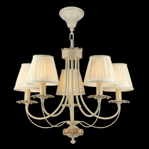 CANDELABRU OLIVIA ARM326-05-W, DIN METAL SI ORGANZA, STIL CLASIC, MAYTONI - Img 2