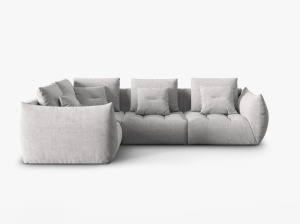 COLTAR MODULAR BLOOM DREAPTA, 4 LOCURI, 316 CM, DIVERSE CULORI SI MATERIALE, DESIGN DEOSEBIT - Img 13