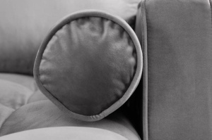 COLTAR SUPER CONFORTABIL 260CM, VELVET II, DIN LEMN SI CATIFEA GRI, ARTIM GROUP SELECTION - Img 5