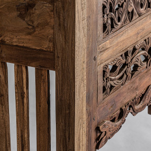 CONSOLA KIDAU REF. 28985. DIN LEMN MASIV DE TEC, STIL RUSTIC, VIC - Img 4