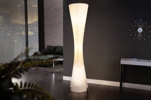 LAMPADAR PARIS 160CM DIN LATEX, ALB, COD 7680 - Img 1