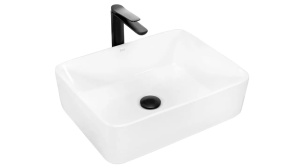 LAVOAR REA ANITA N, ALB, 48,5 CM, DIN CERAMICA, CALITATE SUPERIOARA - Img 4
