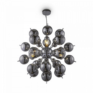 LUSTRA BOLLA MOD133PL-06CH, DIN METAL SI STICLA, STIL MODERN, MAYTONI - Img 1