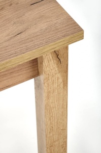 MASA DINING EXTENSIBILA GINO, STEJAR CRAFT, 100/135 CM, BLAT DIN PAL MELAMINAT, STIL VINTAGE - Img 6