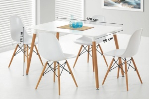 MASA SOCRATES 80X120 DESIGN SCANDINAV HALMAR - Img 2