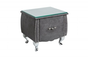 NOPTIERA 45CM, EXTRAVAGANCIA, COD 39356, GRI, STIL MODERN - Img 6