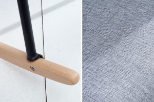 SCAUN BALANSOAR, GRI DESCHIS BALTIC COD 38290, DESIGN SCANDINAV - Img 5