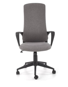 SCAUN DE BIROU FIBERO, GRI, STIL MODERN, HALMAR - Img 1