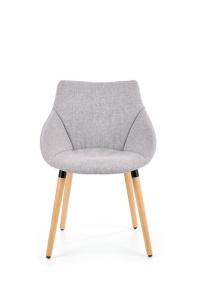SCAUN DINING K226 GRI DESCHIS/NATURAL STIL SCANDINAV HALMAR - Img 5