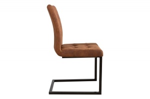 SCAUN DINING SAU BIROU NEGRU/CONIAC OXFORD DESIGN VINTAGE/INDUSTRIAL - Img 3