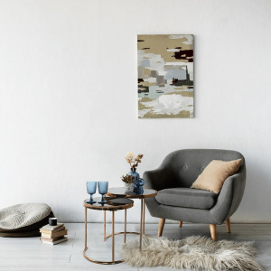 SET 2 MESE DE CAFEA MORINO, AURIU/NEGRU, STIL MODERN, TK - Img 3