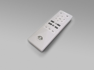 VENTILATOR ENZO, CU TELECOMANDA, 38/51 CM, NEGRU MAT/OPAL, DIN METAL, ACRIL SI METACRILAT, STIL MODERN - Img 7