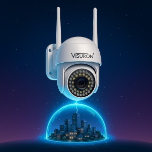 Cameră de Supraveghere VISURON WiFi – Protecție Completă, Zi și Noapte - Img 7