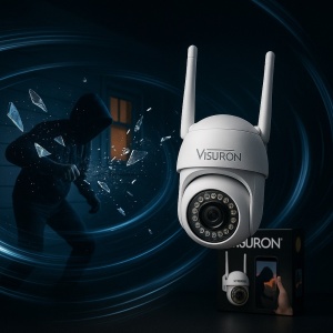 Cameră de Supraveghere VISURON WiFi – Protecție Completă, Zi și Noapte - Img 8