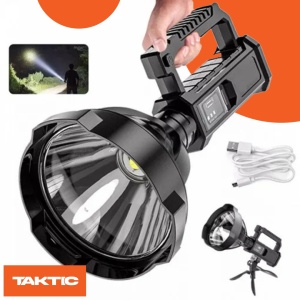 Lanterna LED, 31 cm, încărcare USB, trepied inclus - Img 2