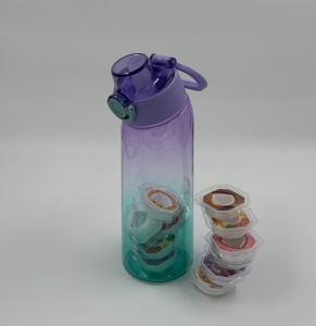 Sticlă Magică 6 Arome incluse (Fără Zahăr, Cu Miros), 900 ml, Design Inovator - Img 3