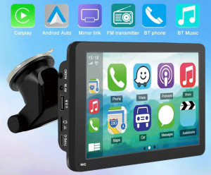 Navigație H-Go Carplay / Android Auto 7 Inch cu Touchscreen, Wireless , mirrorlink, WiFi,CARD SD, Bluetooth - Img 4