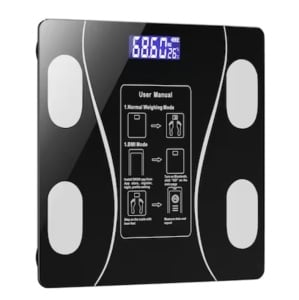 Cantar digital inteligent de cantarire a grăsimii corporale Smart Afișaj digital LCD și LED, 180Kg, - Img 2