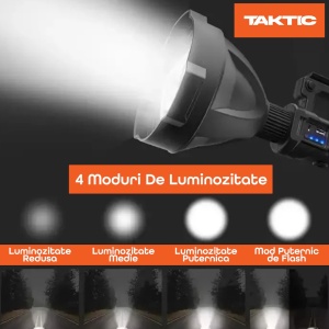 Lanterna LED, 31 cm, încărcare USB, trepied inclus - Img 3