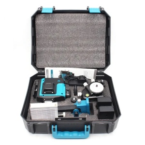 Nivela Laser Profesională 3D, 16 Linii Verzi, cu 2 Baterii – Precizie și Performanță! 🔧📐 - Img 5