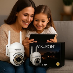 Cameră de Supraveghere VISURON WiFi – Protecție Completă, Zi și Noapte - Img 4