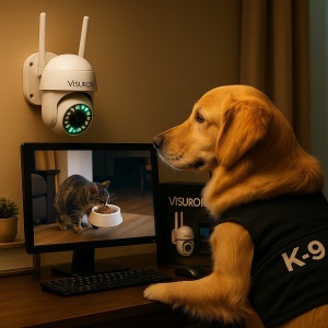 Cameră de Supraveghere VISURON WiFi – Protecție Completă, Zi și Noapte - Img 5
