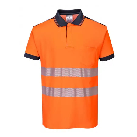 Portwest T180 - Tricou polo reflectorizant, portocaliu