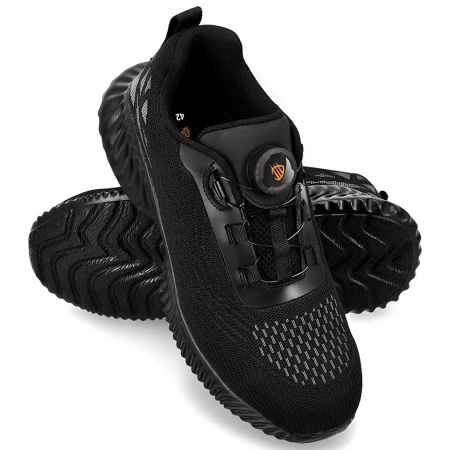 Procera Texo-Fly Lines Spin – Pantofi fara bombeu, cu sistem de insiretare rapida, negru/gri (OB, SRA)
