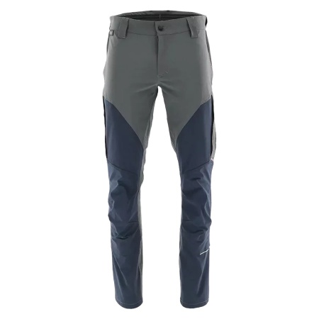 Sara Lightflex - Pantaloni de lucru elastici, gri/bleumarin