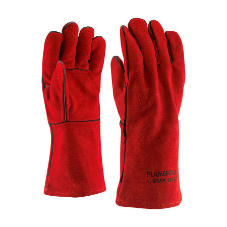 FLAMEFOX-R-GB - Manusi de protectie pentru sudori din piele spalt de bovina