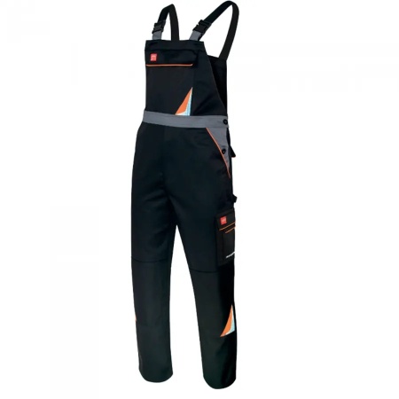 Professional Black – Salopete de lucru, material STRONG