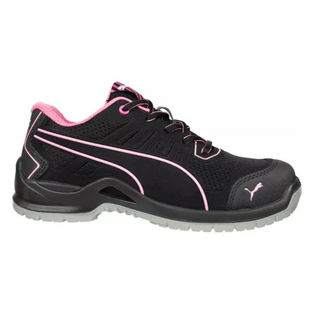 Puma Fuse TC Pink WNS – Pantofi de protectie dama, non-metalici (S1P, ESD, SRC)