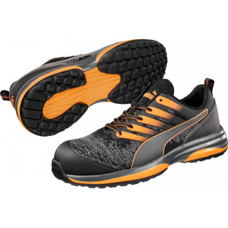 Puma Charge orange – Pantofi de protectie tip adidas, non metalici (S1P, SRC, ESD, HRO)
