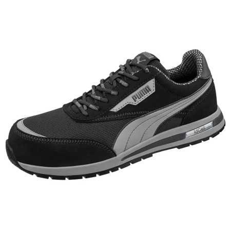 Puma Rider Black - Pantofi de protectie (S1PS, ESD, FO, HRO, SR)