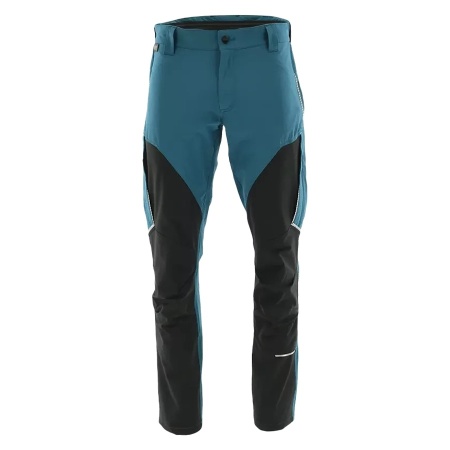 Sara Lightflex - Pantaloni de lucru elastici, albastru petrol/negru