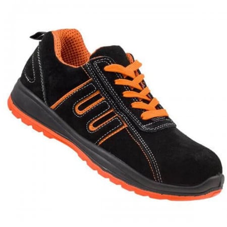 Urgent Noir - Pantofi de protectie din piele velur (S1, SRA)