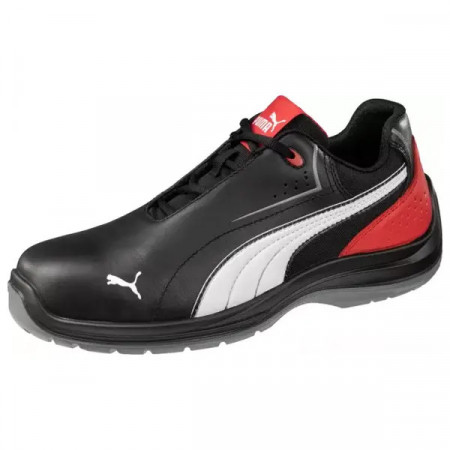 Puma Touring Black Low – Pantofi de protectie ESD tip adidas, impermeabili (S3, ESD, SRC)
