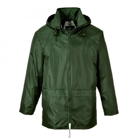 S440 - Jacheta de protectie pentru ploaie, verde